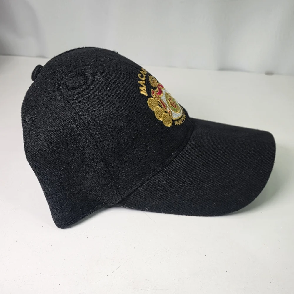 Vintage Macanudo Cigars Black High Quality Adjustable Strapback Hat.